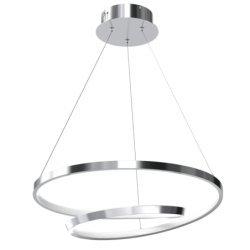 Pakabinamas šviestuvas LUCERO CHROME 48W LED