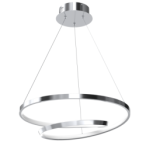 Pakabinamas šviestuvas LUCERO CHROME 48W LED
