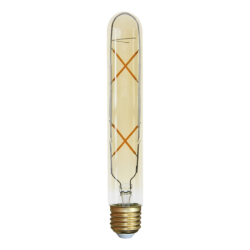 LED lemputė Filamentinė LED 4W T30 E27 2700K Gintarinė