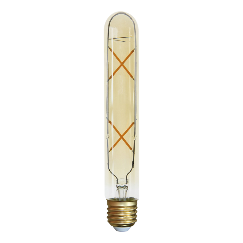 LED lemputė Filamentinė LED 4W T30 E27 2700K Gintarinė