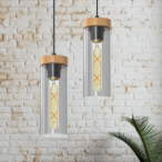 LED lemputė Filamentinė LED 4W T30 E27 2700K Gintarinė