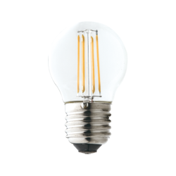 10x LED lemputė Filamentinė LED 4W G45 E27 4000K