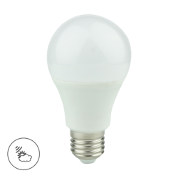 LED lemputė LED 9W A60 E27 3000K su sutemos davikliu