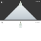 LED lemputė LED 9W A60 E27 3000K su sutemos davikliu