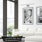 Sieninis šviestuvas PINTO CHROME 12W LED 50cm
