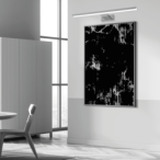 Sieninis šviestuvas PINTO CHROME 12W LED 50cm