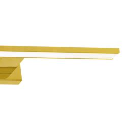 Sieninis šviestuvas PINTO GOLD 12W LED 50cm