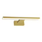 Sieninis šviestuvas PINTO SATIN GOLD 7W LED 30cm