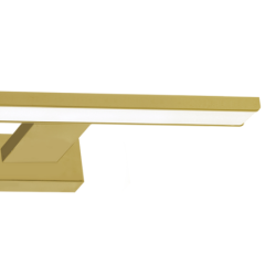 Sieninis šviestuvas PINTO SATIN GOLD 7W LED 30cm