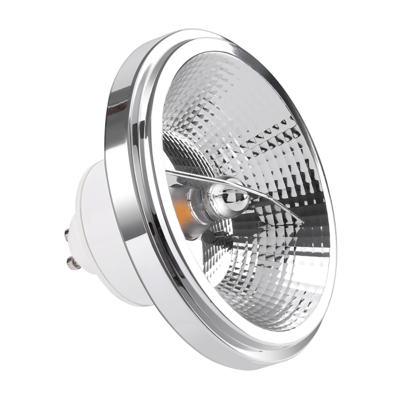 LED lemputė AR111 - 10.5W GU10 4000K/ BALTA su reflektoriumi