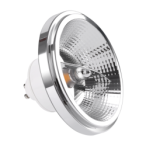 LED lemputė AR111 - 10.5W GU10 4000K/ BALTA su reflektoriumi