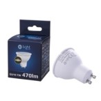 10x LED lemputė LED 6.5W GU10 Šilta balta