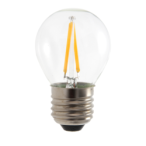 10x LED lemputė Filamentinė LED 5W E27 G45 4000K