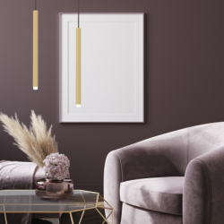 Pakabinamas šviestuvas MONZA BRASS 1xG9 max 8W LED