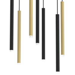 Pakabinamas šviestuvas BOLLE BLACK 1xGU10
