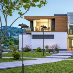Nuo saulės energijos veikiantis prožektorius 10W 1150lm 4000K