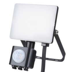 Prožektorius LED 10W PIR 950lm 5000K
