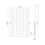 LED lempa maitinama saulės energija Jimmy 580lm 6000K