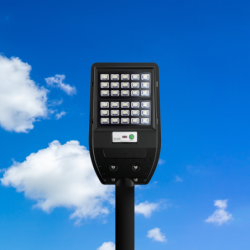 Gatvės šviestuvas maitinamas saulės energija Via 50W 500lm 6000K