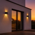 Sieninis šviestuvas maitinamas saulės energija Wings 50lm 3000K