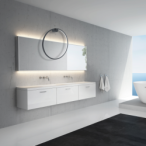 Sieninis šviestuvas Saturno JUODAS 25W LED