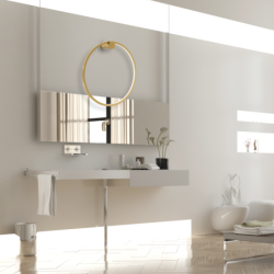 Sieninis šviestuvas Saturno Gold 25W LED
