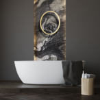 Pakabinamas šviestuvas Saturno Gold 28W LED