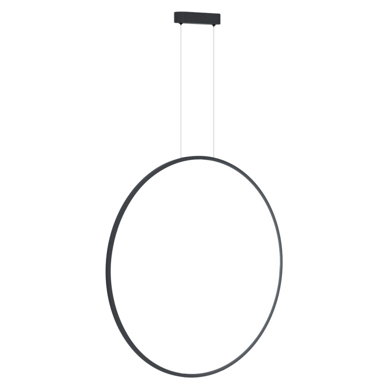 Pakabinamas šviestuvas Saturno JUODAS 46W LED