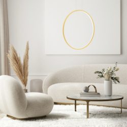 Pakabinamas šviestuvas Saturno Gold 46W LED