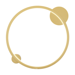 Lubinis šviestuvas Saturno Gold 25W LED