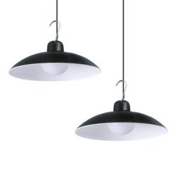 Saulės energija įkraunamas šviestuvas Saturn Dvigubas
