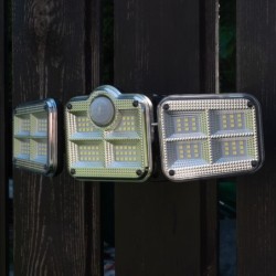 Prožektorius maitinamas nuo saulės energijos Flexi Trigubas