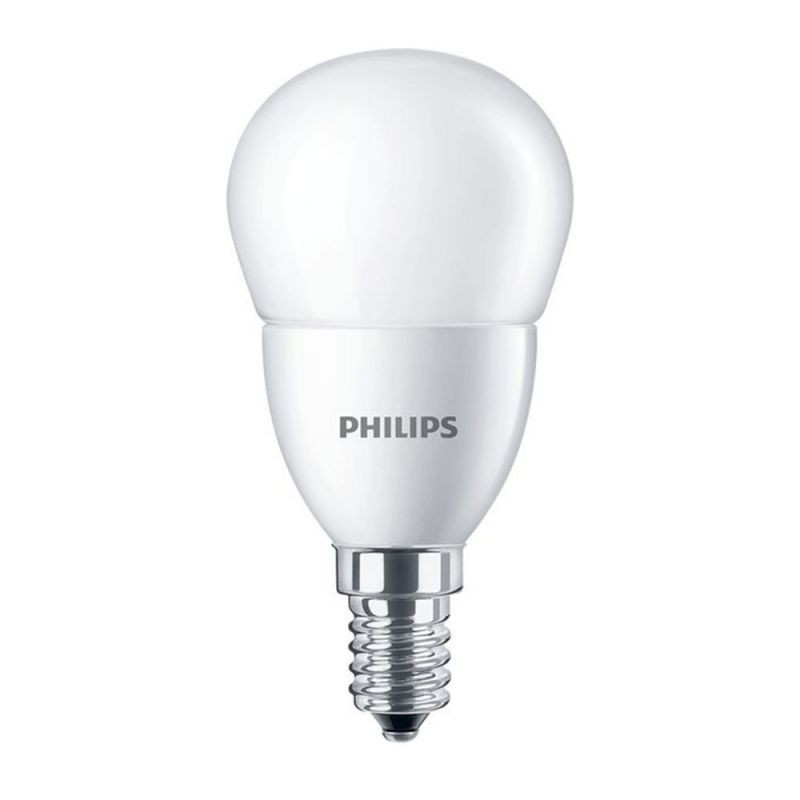10x LED lemputė LED E14 7W 6500K burbuliukas P48