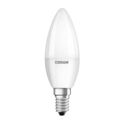 10x LED lemputė LED E14 Žvakė 5.5W 6500K 470lm