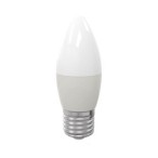 10x LED lemputė LED 7W E27 C37 3000K