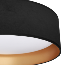 Lubinis šviestuvas RONDO Juoda 18W LED