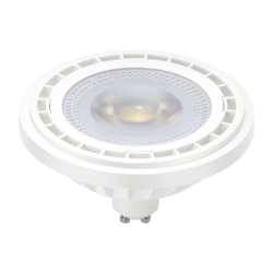 LED lemputė LED 6W AR111 GU10 3000K/ BALTA