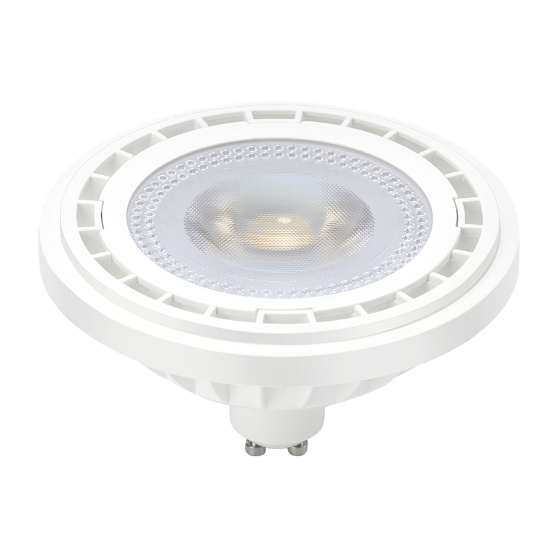 LED lemputė LED 6W AR111 GU10 3000K/ BALTA