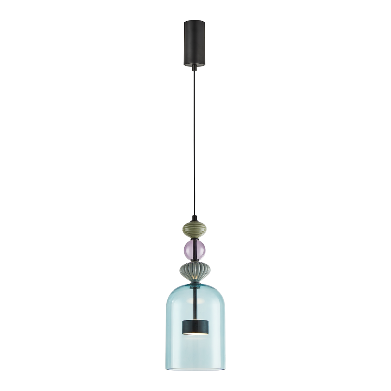 Pakabinamas šviestuvas ARTE 12W LED  16cm Juoda