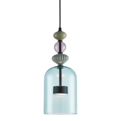 Pakabinamas šviestuvas ARTE 12W LED  16cm Juoda
