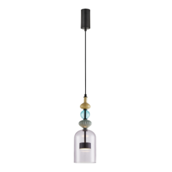 Pakabinamas šviestuvas ARTE 12W LED  13cm Juoda