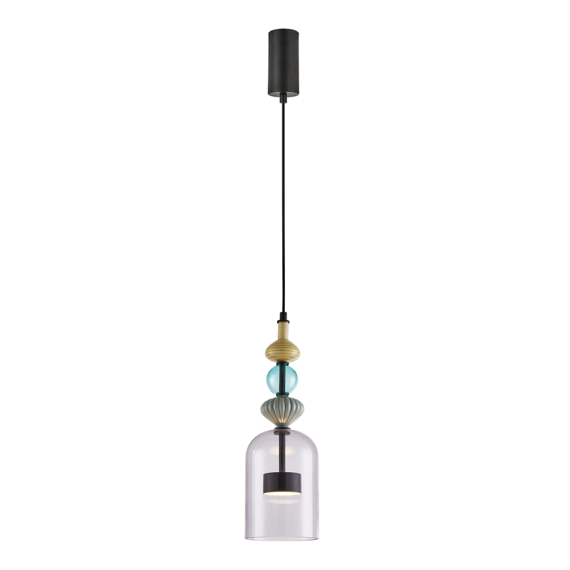 Pakabinamas šviestuvas ARTE 12W LED  13cm Juoda