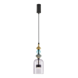 Pakabinamas šviestuvas ARTE 12W LED  13cm Juoda