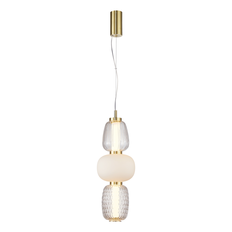 Pakabinamas šviestuvas CARO Auksas 28W LED