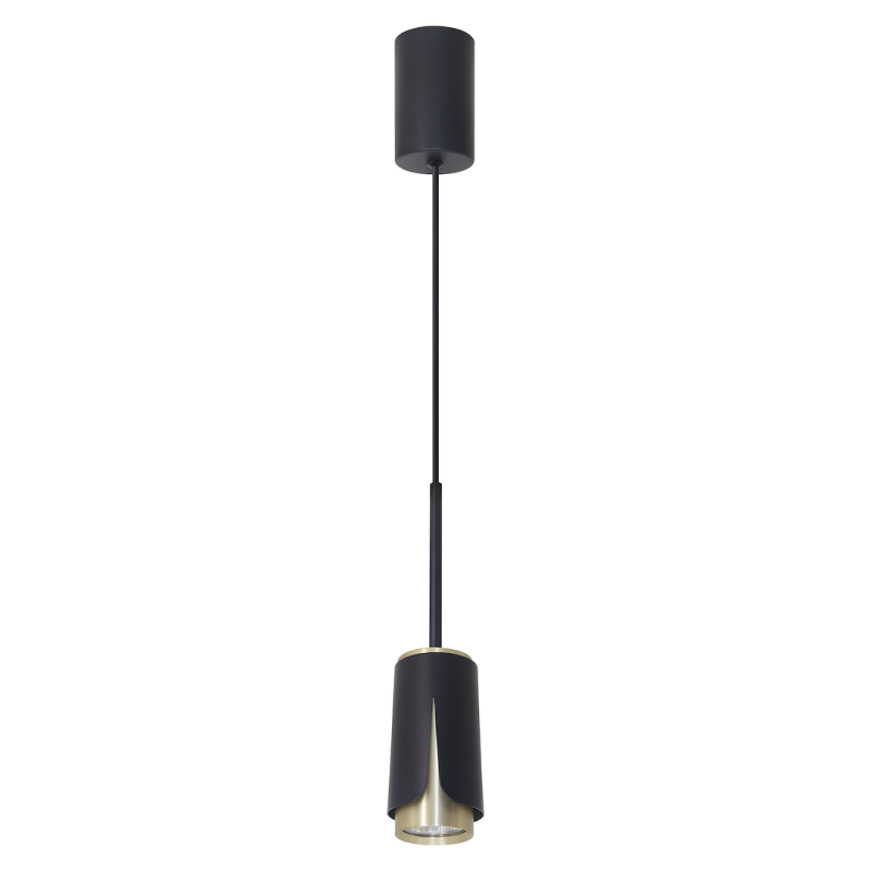 Pakabinamas šviestuvas FLOWER Juoda Auksas 1xGU10