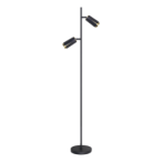Toršeras FLOWER Juoda Auksas 1xGU10