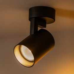 Lubinis šviestuvas Volf Spot JUODA 1xGU10