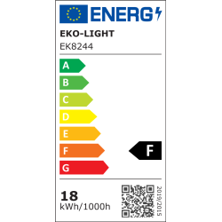 25x LED lempa T8 G13 LED 18W 1850lm 6500K 120cm