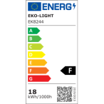25x LED lempa T8 G13 LED 18W 1850lm 6500K 120cm