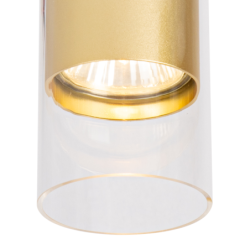 Lubinis šviestuvas Ricky Downlight Auksinė 1xGU10